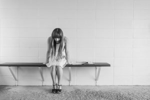 worried girl how opiate stay long with her system
