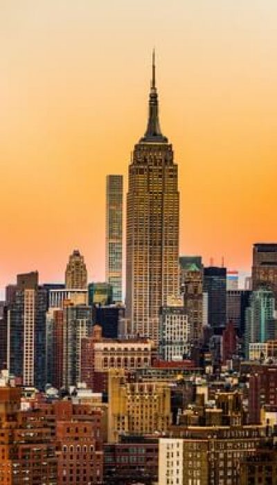 New York City skyline showing the Empire State Building