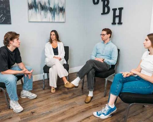 Group therapy for substance abuse therapy and counseling